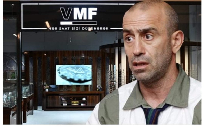 Oğurlanan saatın qiyməti 300 min deyilmiş - VMF Şirkətindən AÇIQLAMA - VİDEO